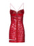 Lee Mini Dress in Patent Leather