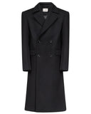 Oversized Coat in Wool (Black)