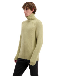 Green Raglan Knit Jumper