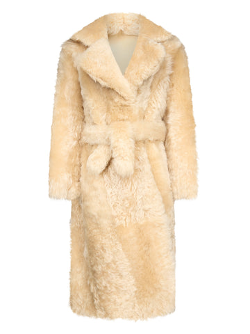 Coat in Shearling