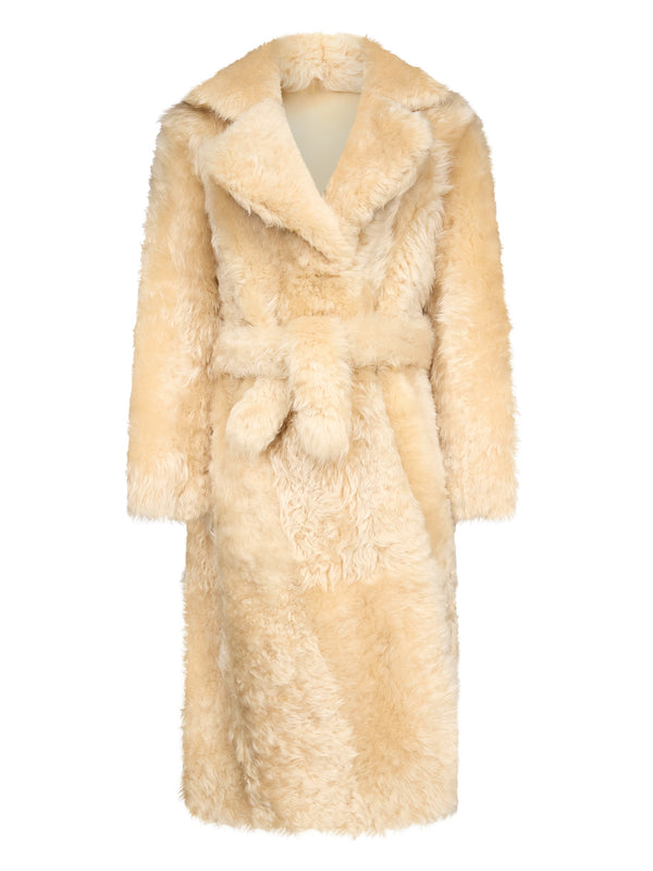 Coat in Shearling
