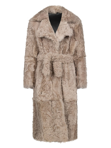 Coat in Shearling