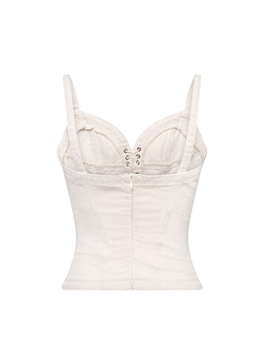 Cleavage Bustier Top
