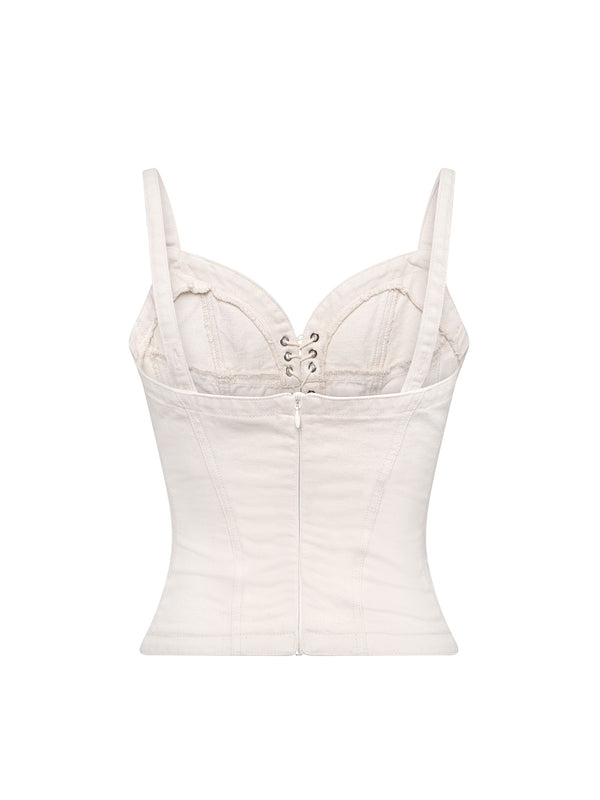Cleavage Bustier Top