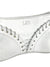 The Cleavage Bag Silver Embossed Leather